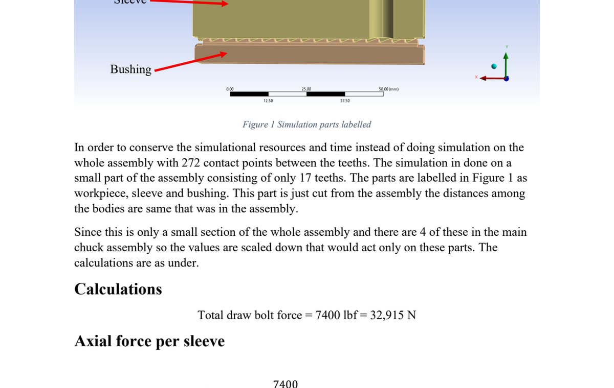 FEA progress report page