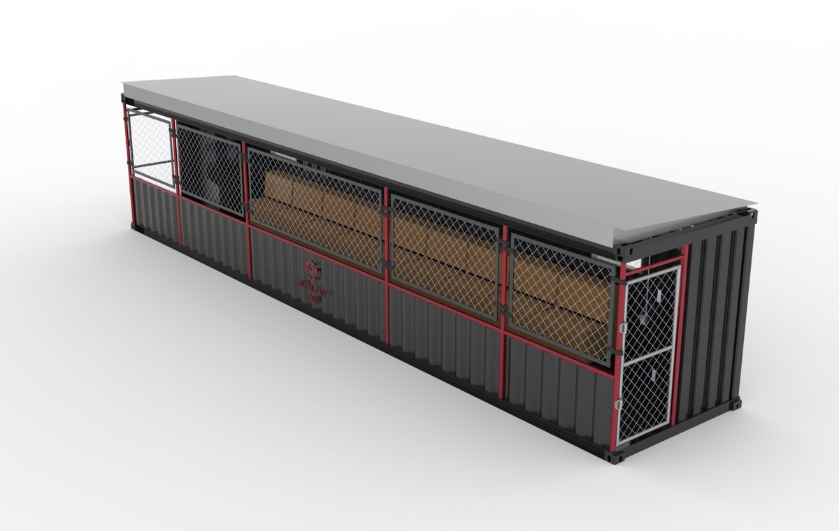 Team box assembly CAD model