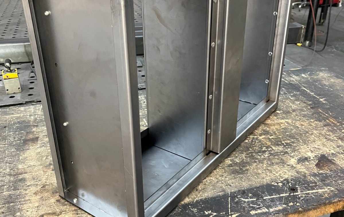 Two door locker fabrication project